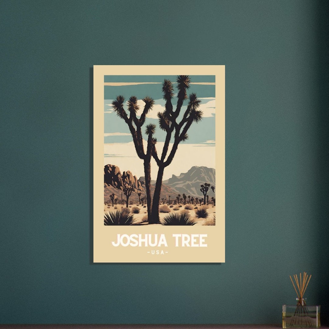 Joshua Tree Art, Joshua Tree Poster, Joshua Tree Canvas, Joshua Tree