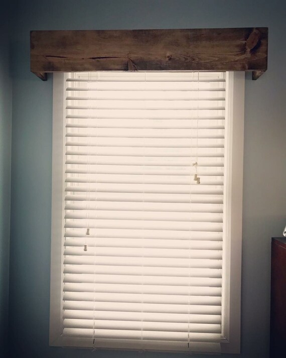 Rustic Wooden Valances Perfect Dress Up To Any Window Etsy