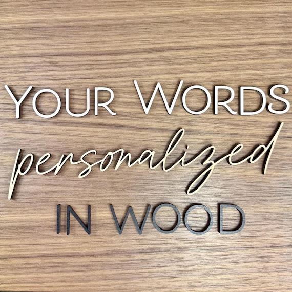 Wooden Name Sign Wood Sign Lettering Wood Name Wood Numbers Craft Letters Wood Cutouts Wedding Letters Sign Nursery Name Letters