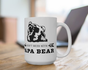Papa Bear Mug, Grandpa Bear Mug