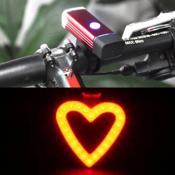 Heart Tail Light Etsy