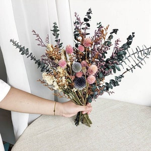 dried flowers bouquet for wedding，dry flower arrangement，natural  eucalyptus bouquet ，bouquet for vase filling，home decor weddingflowerdecor