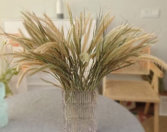 natural grass bundle，dried grass bunch，grass for vase filling，dried flower arrangement，DIY craft grass，home decor，wedding grass decor