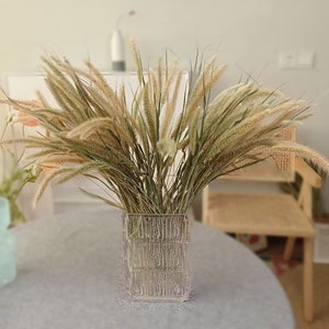 natural grass bundle，dried grass bunch，grass for vase filling，dried flower arrangement，DIY craft grass，home decor，wedding grass decor