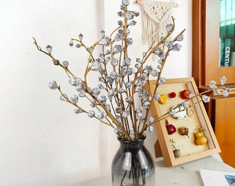 dried eucalyptus fruits  bunch，natural eucalyptus branches，vase filing，boho home decor，DIY  craft  supply，wedding eucalyptus  decor，