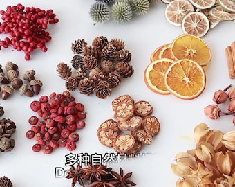 20 type dried flowers materials，DIY handcraft materials，DIY craft supply for garlands，frame，resin，bottle filling，home decor