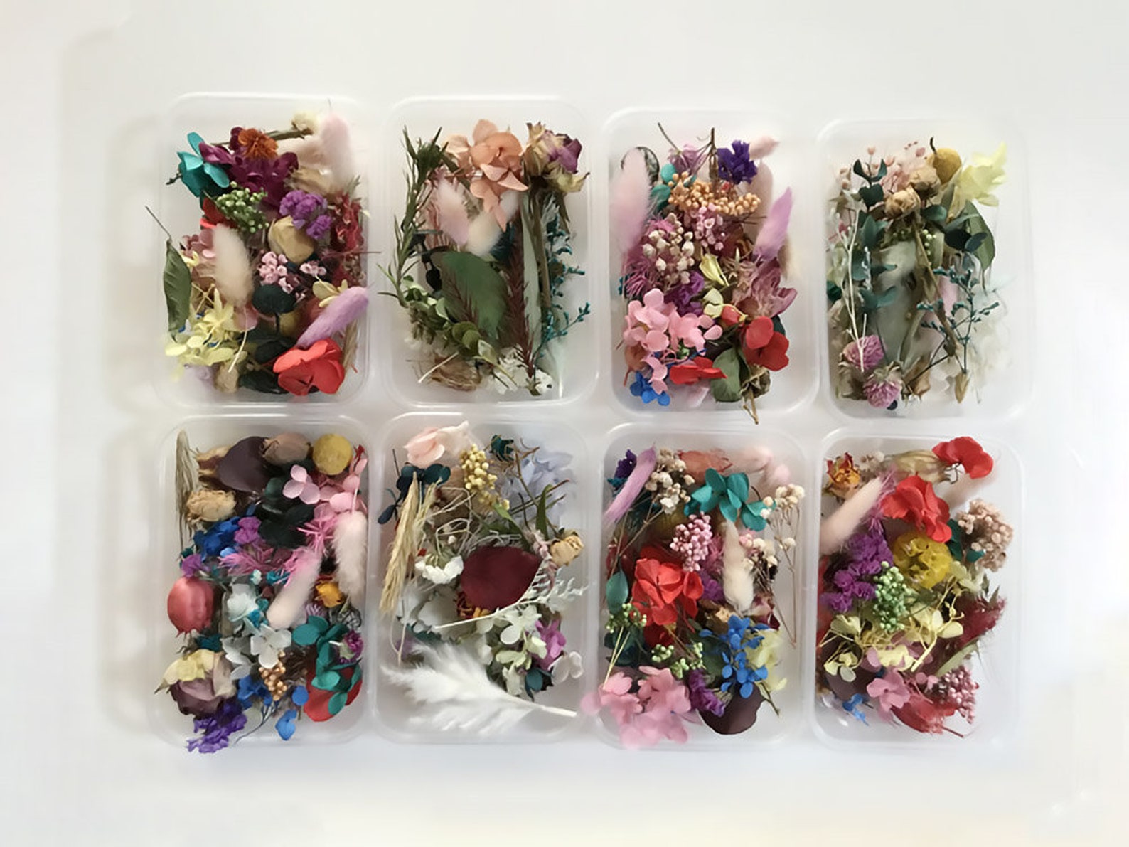 1/2/5/10 Random Dried Flower Box Dried Flower Material Dry Etsy