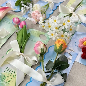 結婚式のテーブルカード、造花、テーブル席札、母の日ギフト、招待状、結婚式のテーブル装飾、ギフト、ギフトボックス詰め物