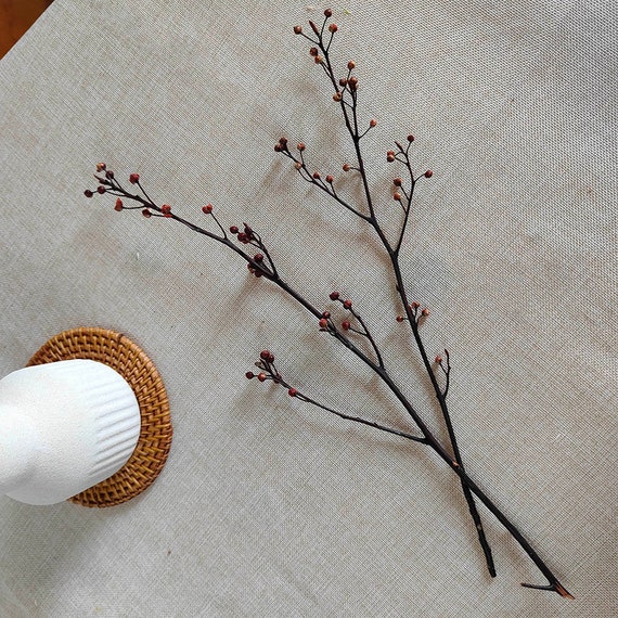 10x natural small twig ，16”，dried twig for vase filler，dried plant，dry flower arrangement，home decoration，wedding plant decoration