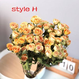 dried rose bouquet30 rose flower heads in a bunchdried rose flowers bouquetdried flowers arrangementdesk decor home decorwedding decor H