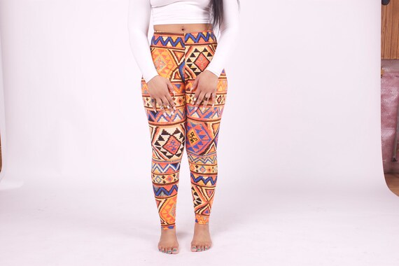 tribal print leggings
