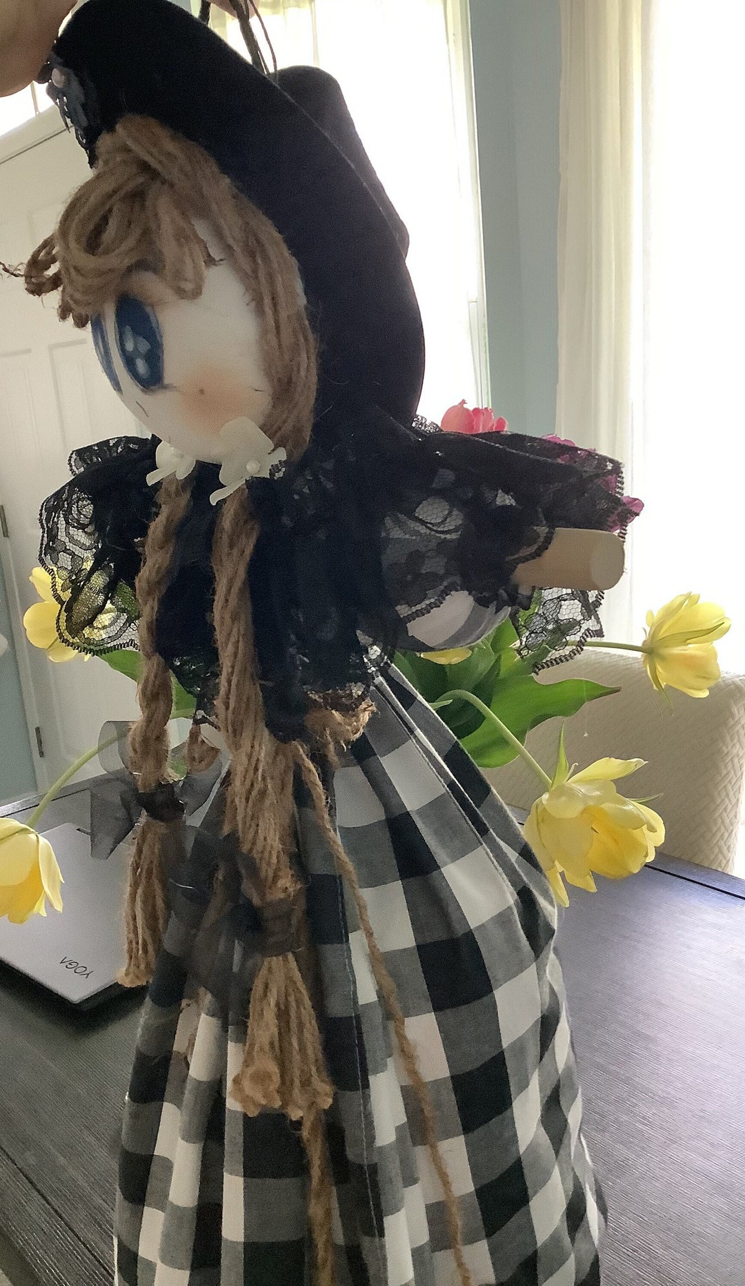 Kitchen Doll Bag Holder I Kitchen Decorative Doll I Kitchen Etsy