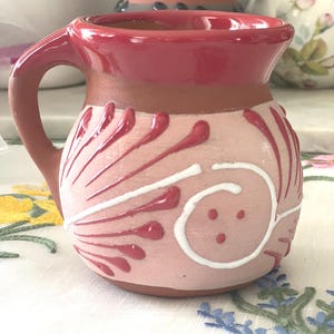 Handmade Mexican Mugs | Colored Terracotta Mug I Clay Coffee Mug I Jarritos Mug I Jarritos Taza I