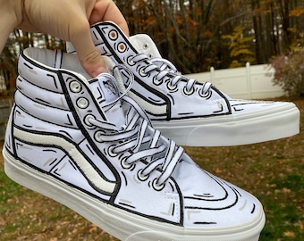 customized high top vans