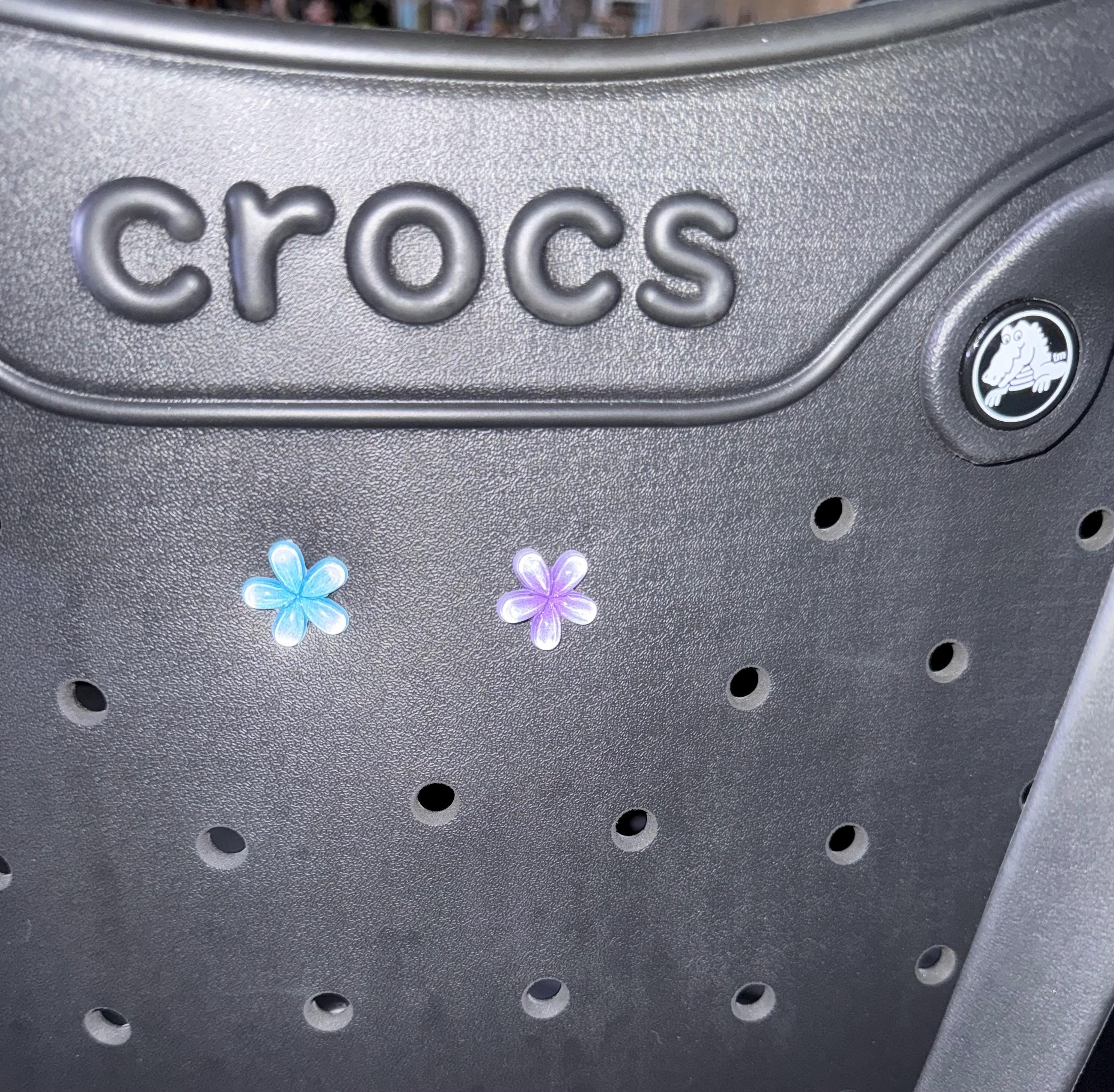 Crocs Stickers Button Clear Diy Buttons/ Make Your Own Croc Charms/ Clear Buttons for Bags ...