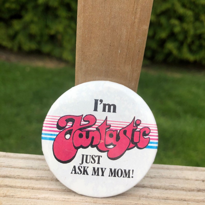 Vintage Lot of Three 1970s-80s DirtyFunny Buttons