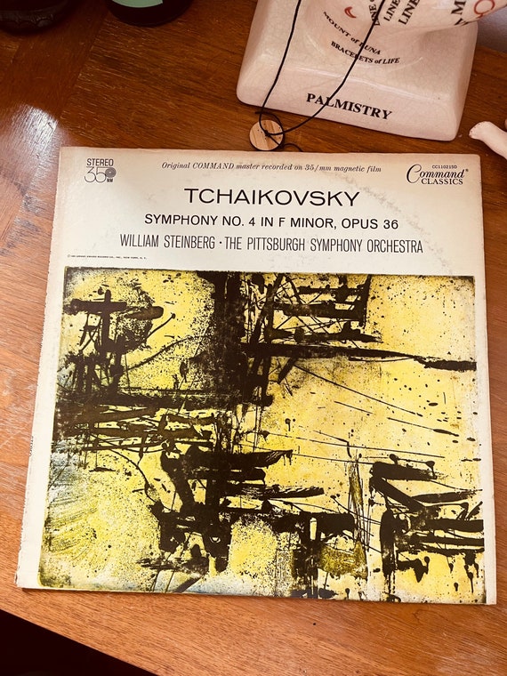 Tchaikovsky Symphony No.4 Steinberg Lp Command Classics CC 11021 SD VG,  Vintage Vinyls, Records, Vintage Albums, Records, Classical 