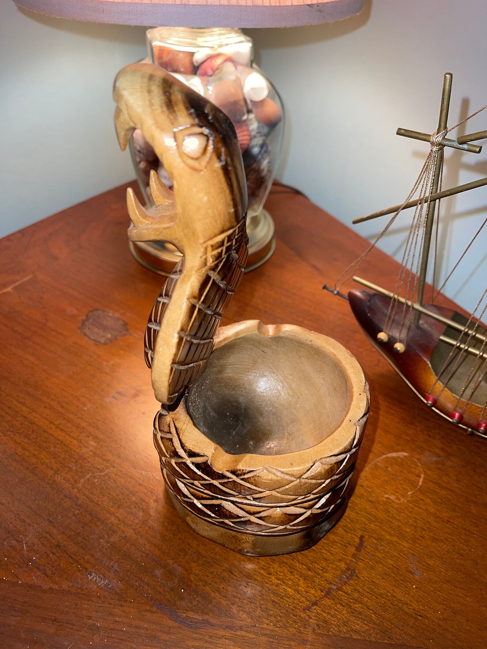 Very Cool and Unique Cobra Ashtray Vintage Cobra Ashtray Etsy