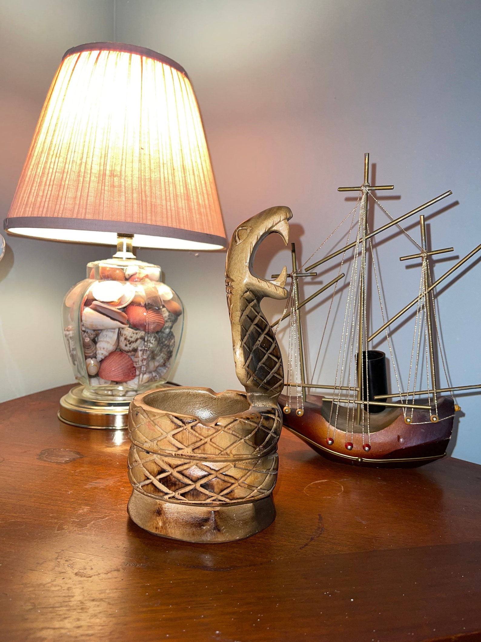 Very Cool and Unique Cobra Ashtray Vintage Cobra Ashtray Etsy