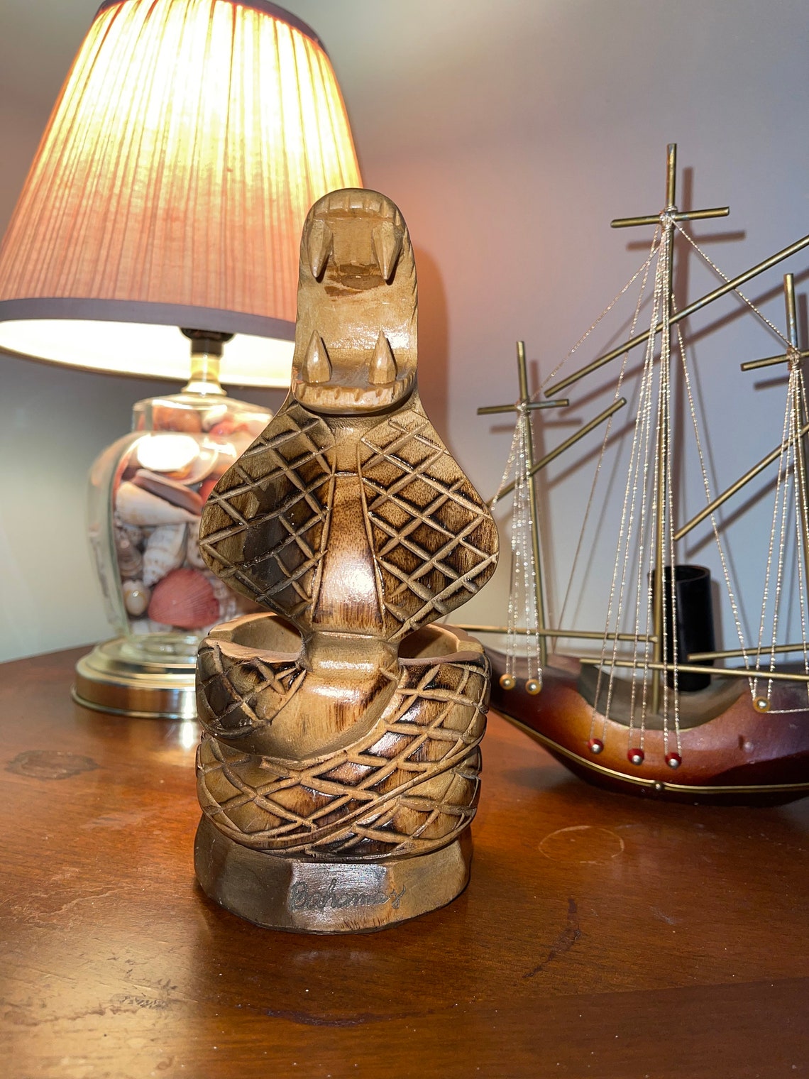 Very Cool and Unique Cobra Ashtray Vintage Cobra Ashtray Etsy