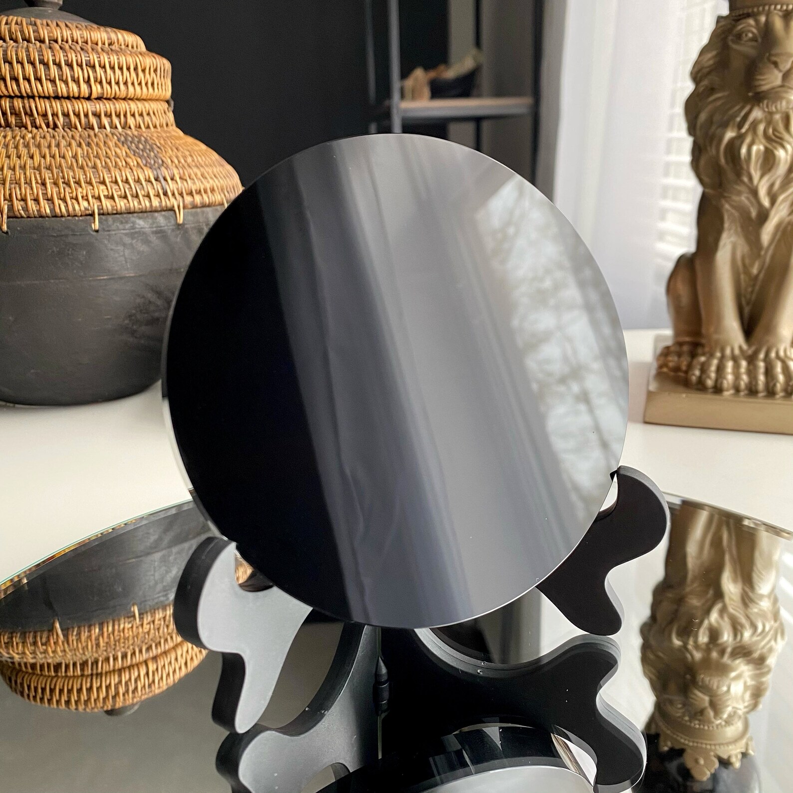 black obsidian scrying mirror for sale black obsidian scrying mirror for sale
