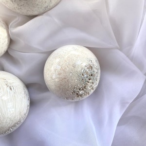 Scolecite Sphere, Polished Scolecite Sphere