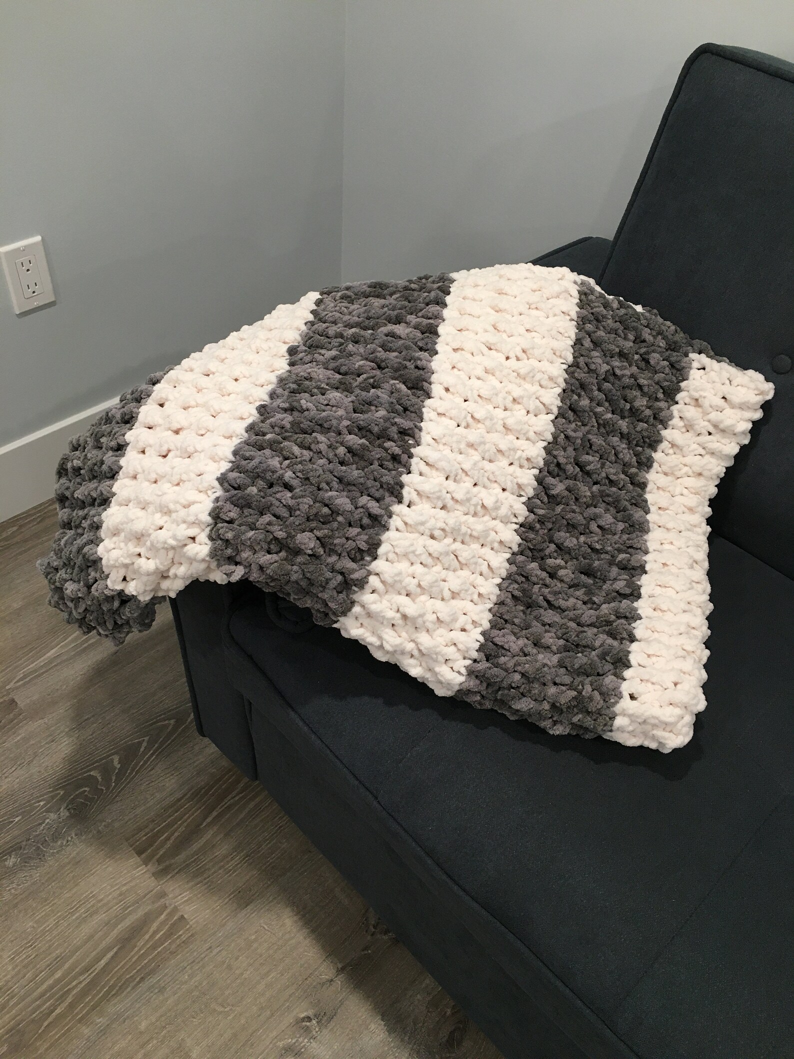 Crochet Blanket Couch Throw Soft Crochet Blanket Etsy