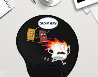 desk or study kids or adults great as a gift mouse pad 9.25 x 7.75 Fun XoXo love hug mousepad for office