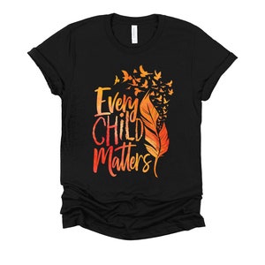 Every Child Matters Tshirt / Orange Day Shirt / Anti Bullying T Shirt / Feather Dove Shirt / Anti Bullying Unisex T-Shirt