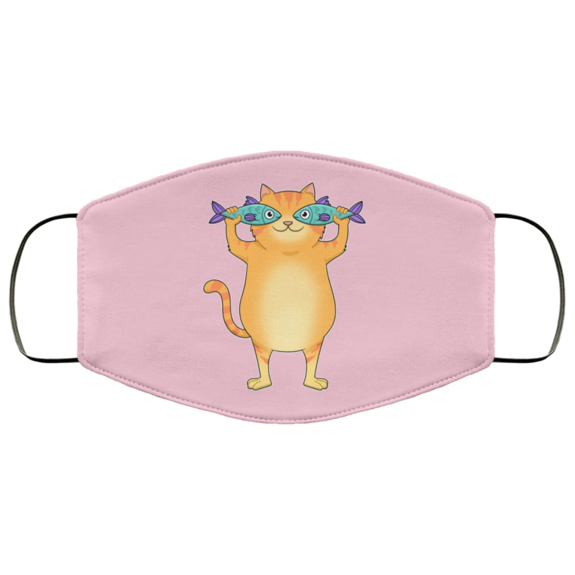 Funny Catfish Cat Face Mask Adult & Kids Mask Animal Print Etsy