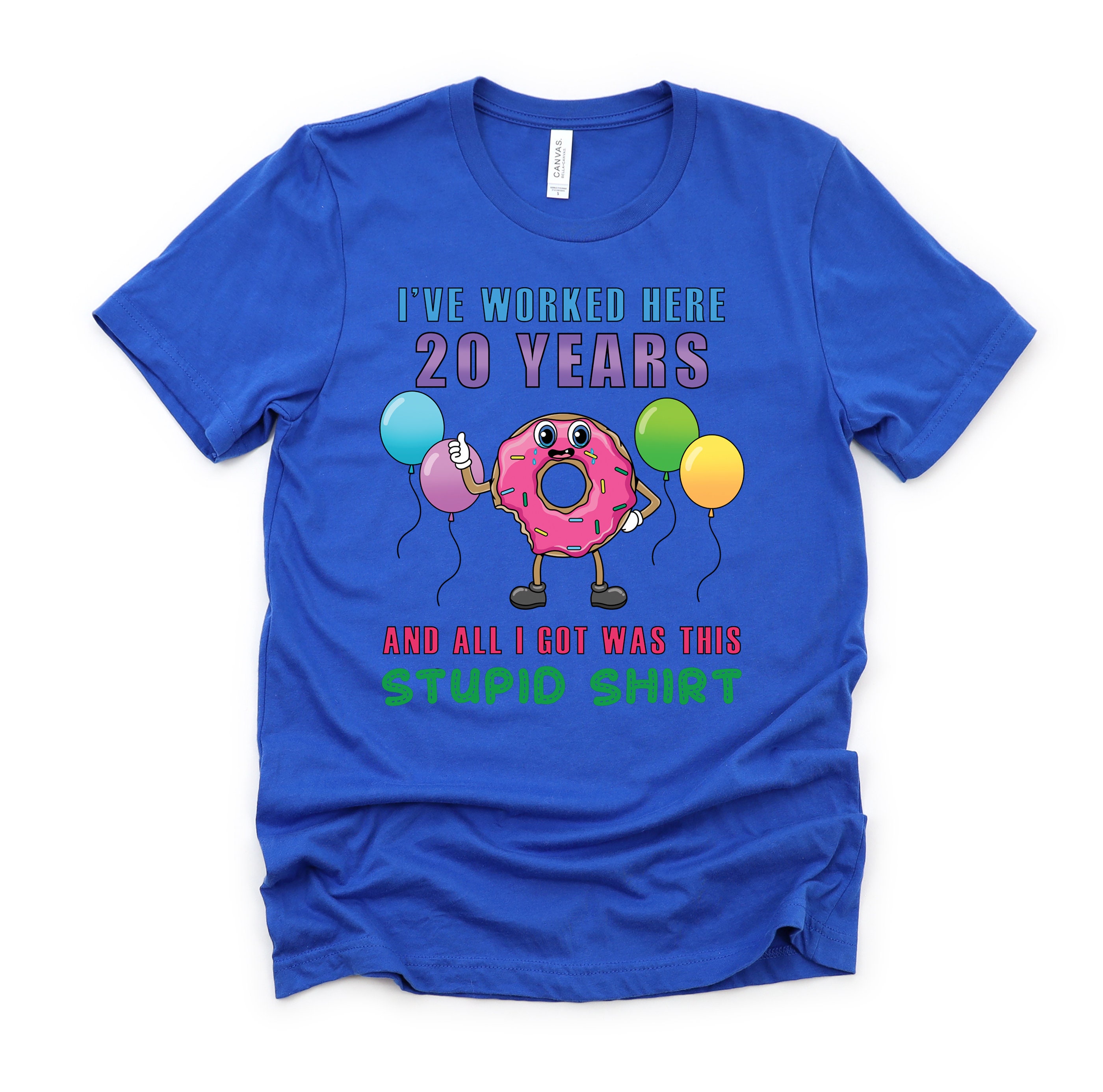 20 Year Work Anniversary Shirt | Funny Coworker Gift | 20th Job