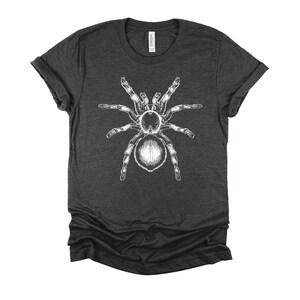 Tarantula Spider Shirt, Arachnid Tshirt, Animal Print I Love Spiders T Shirt, Arachnology Tarantulas Unisex T-Shirt XS-4X