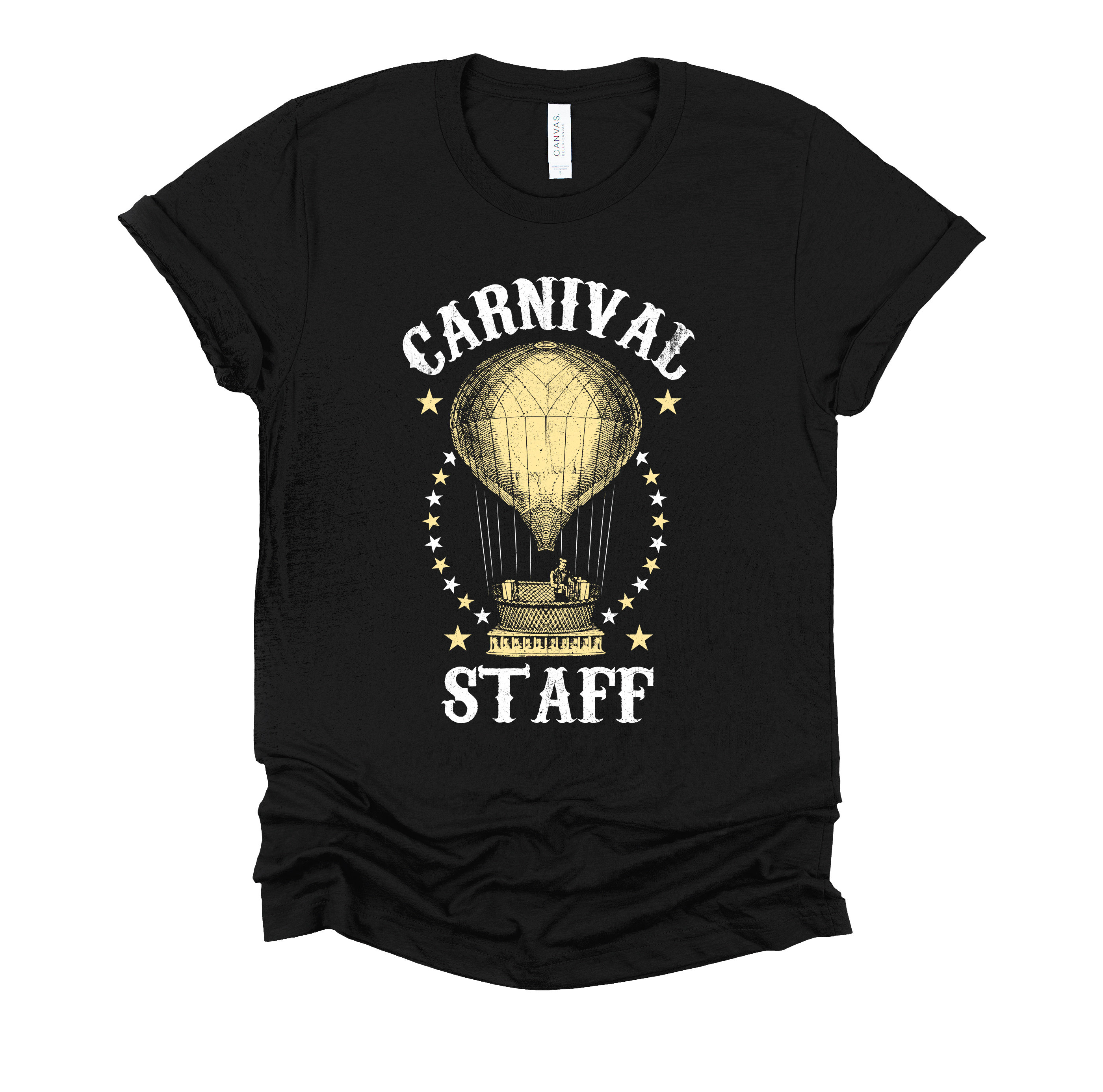 Hot Air Balloon Tshirt, Carnival Staff Shirt, Circus Theme Party T 