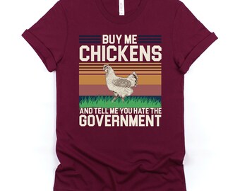 Chicken Crazy T-Shirt, Women Farm Farmer Gi Chicken Crazy T-Shirt, Women Farm Farmer Gi
