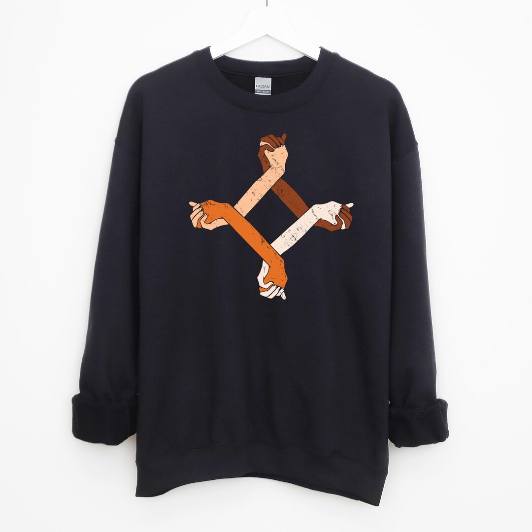 Human Rights Sweatshirt / Civil Rights Pullover / Anti Racism Sweater ...