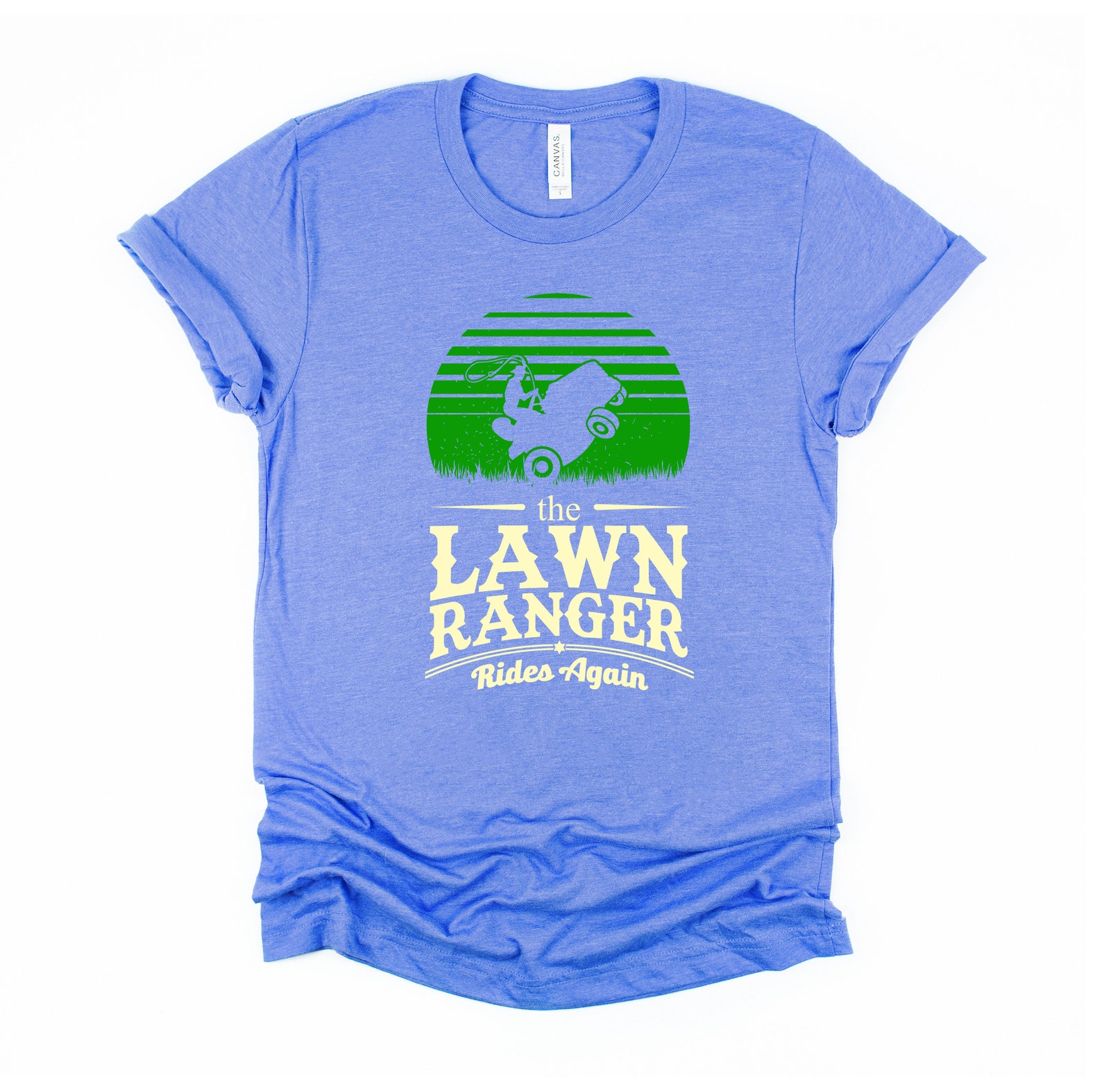 The Lawn Ranger Funny Gardening Mower Accessories T Shirt
