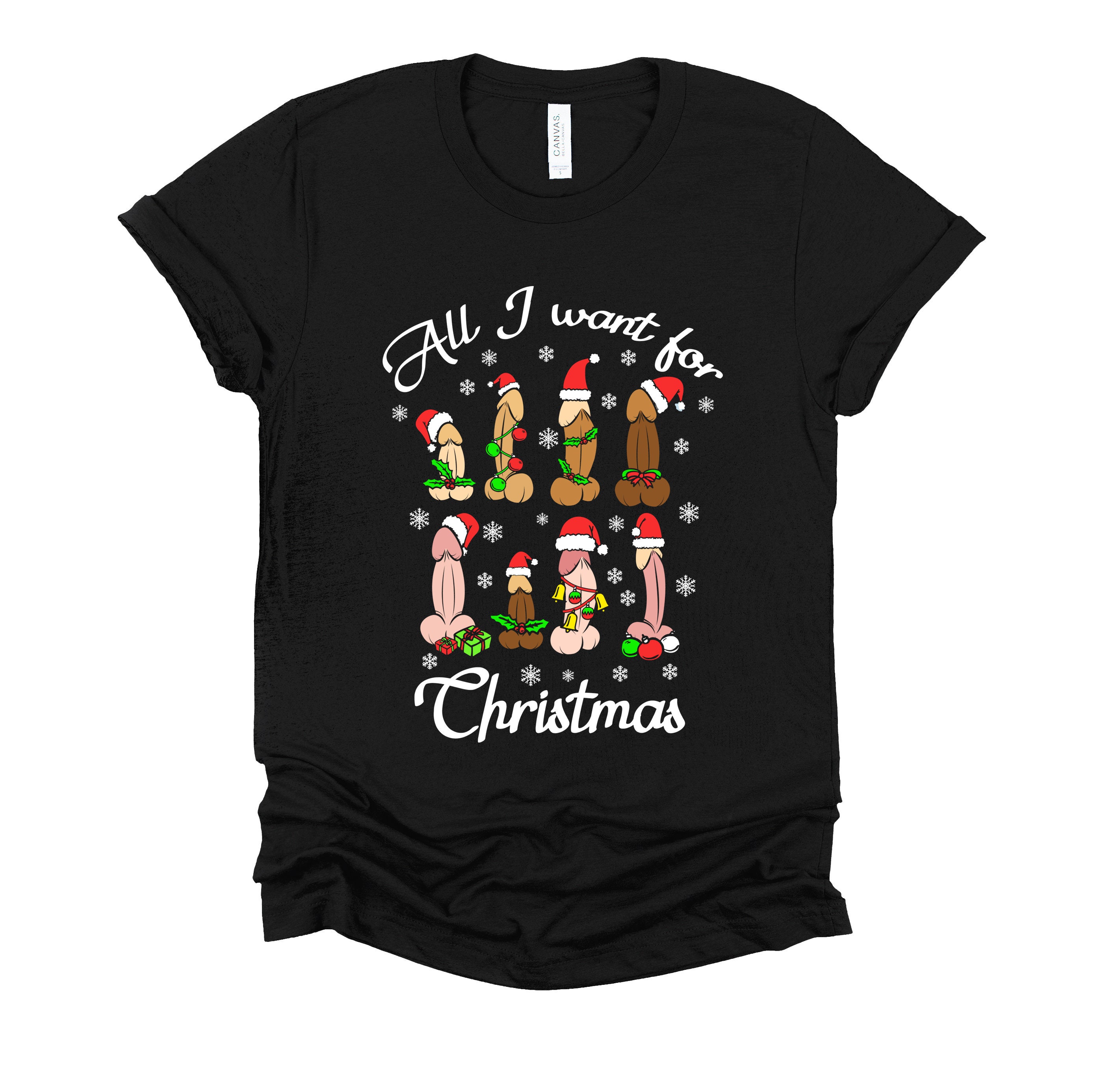 nipple crayfish bdsm Penis Christmas Shirt / Funny Dicks Xmas Tshirt / Dirty Santa T Shirt /  Naughty Christmas Shirt / Merry Dickmas Tee / - Etsy 日本