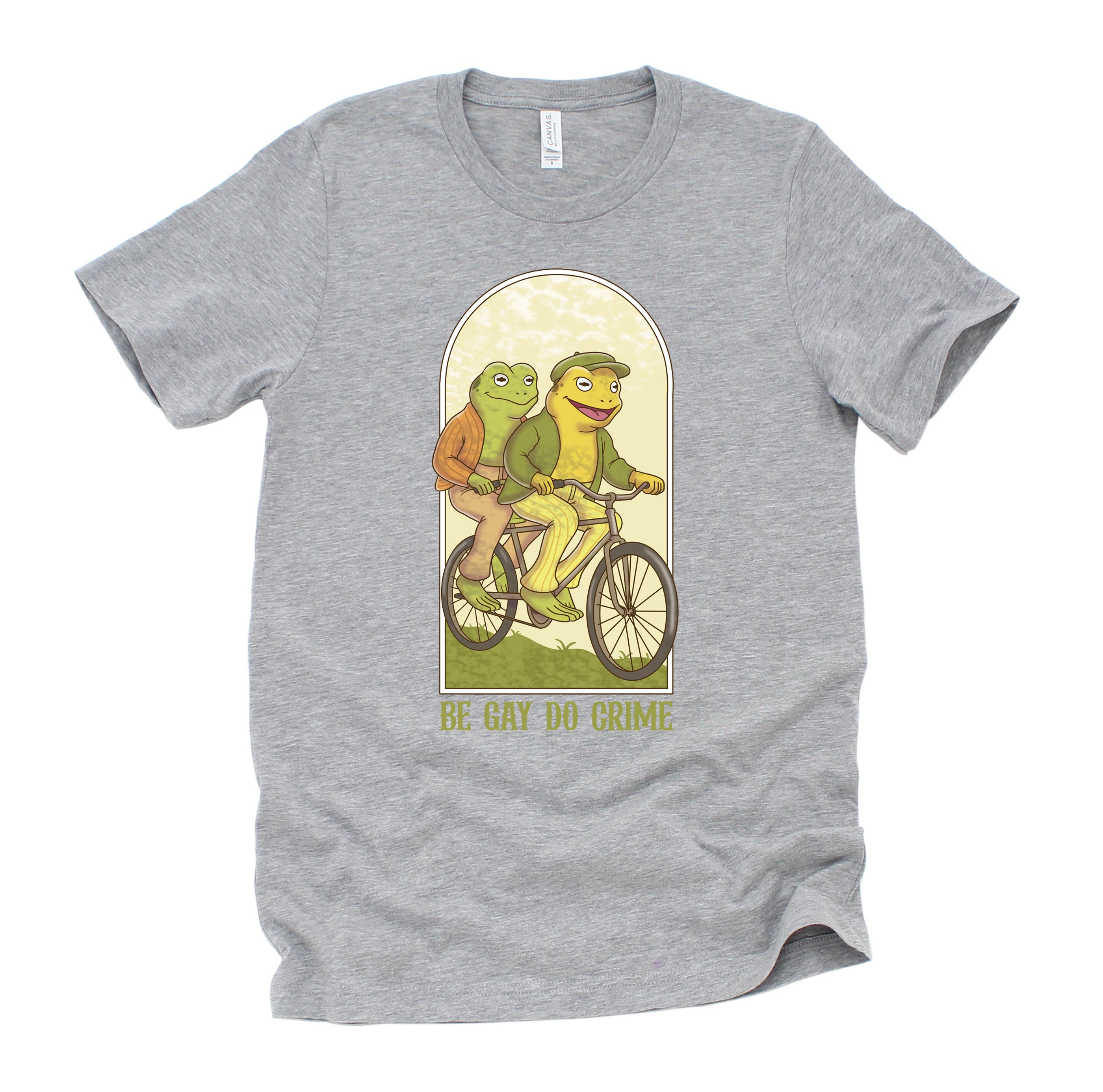 Be Gay Do Crime Shirt | Frog Pride Shirt | LGBTQ Pride Tee | Bisexual ...