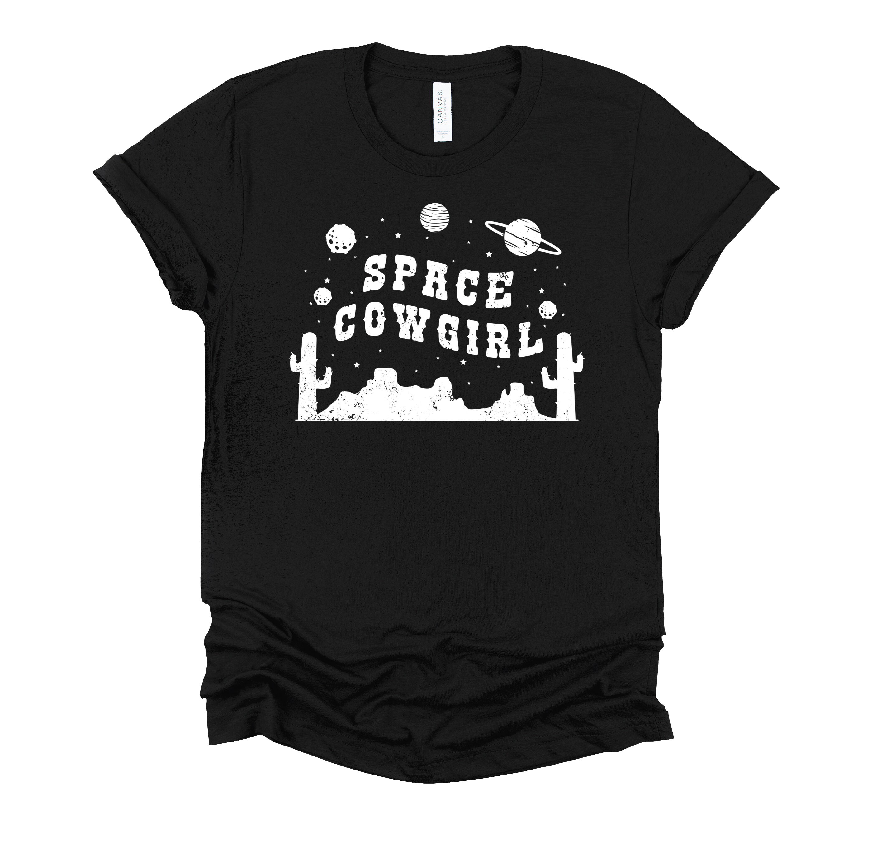 Space Cowgirl Shirt / Country Shirt / Cowgirl Party / Western Cowgirl / Space Shirt / Howdy Shirt / Cosmic Cowgirl T-Shirt XS-4X