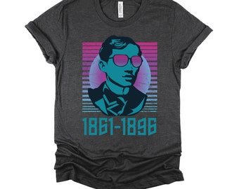 Jose Rizal Tshirt, Hipster Shirt, Philippines Tee, Filipino Hero Gift Unisex T-Shirt XS - 4XL