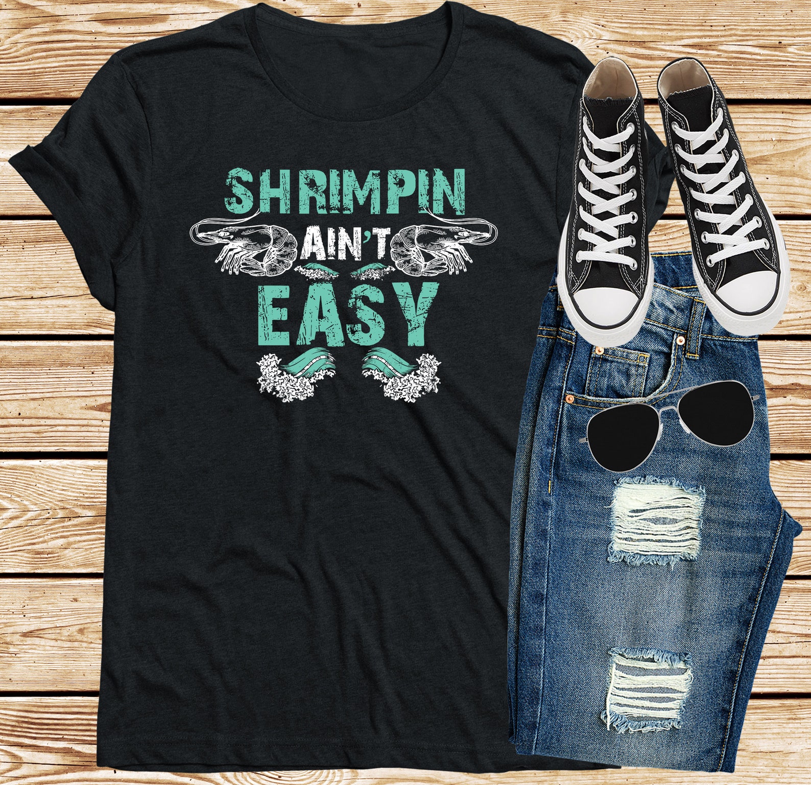 shrimpin aint easy shirt