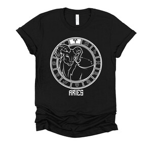 Aries Zodiac Shirt / March Birthday / Aries Birthday Gift / Zodiac Sign Shirt / Astrology Shirt / Aries Horoscope