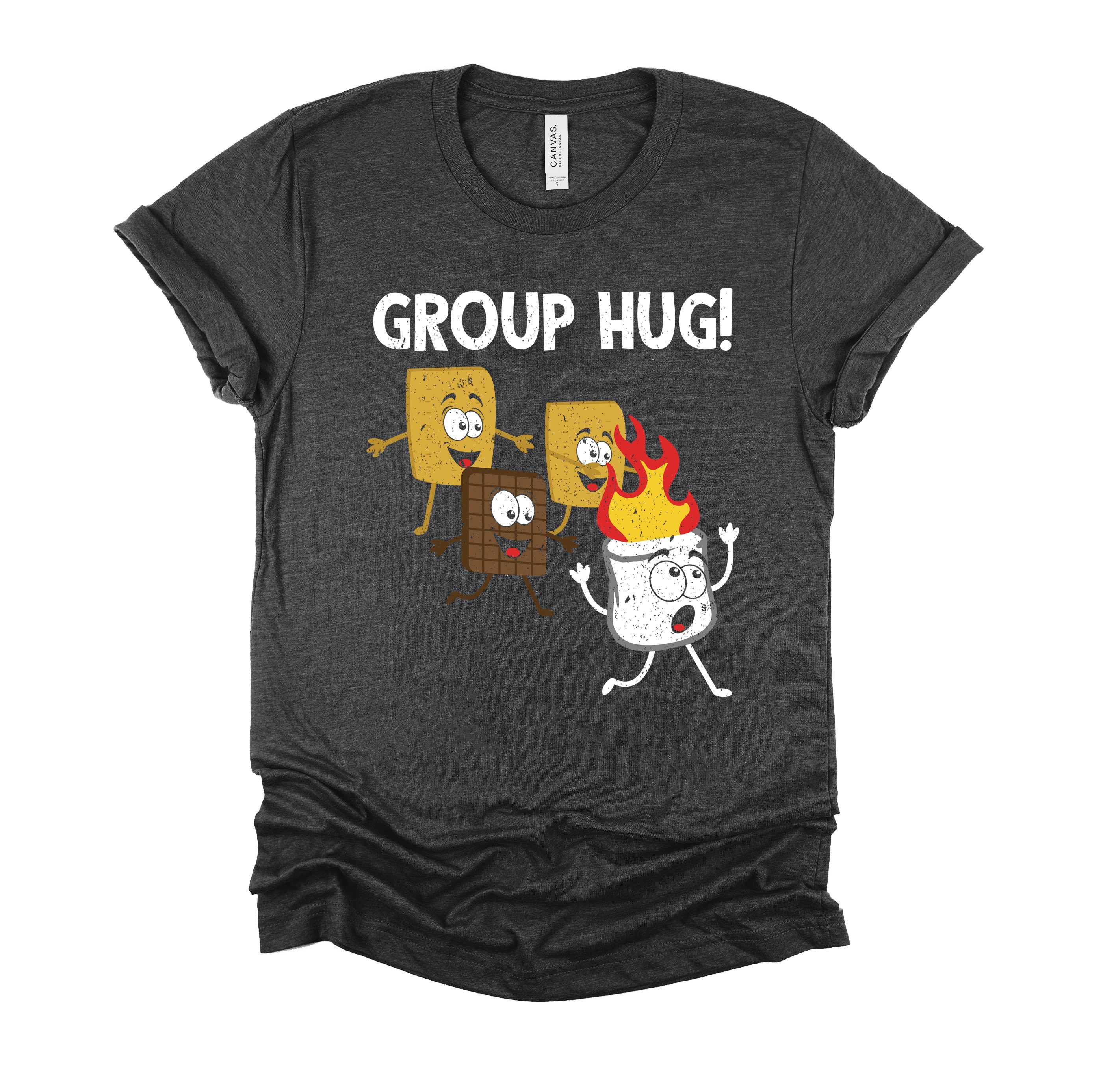 Smores Tshirt, S'mores Marshmallow Shirt, Camping Gifts, Roasting Bonfire  Group Hug, Camp Lover Short-sleeve Unisex T-shirt XS-4XL - Etsy Canada