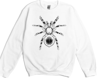 Tarantula Spider Sweatshirt / Halloween 