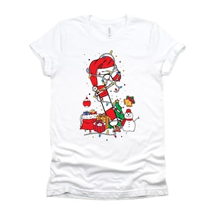 Candy Cane Shirt / Christmas Gift / Holiday Shirt / Christmas Party / Matching Costume / Christmas Shirt / Christmas Candy T-Shirt XS-4X