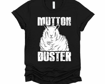 Kids Sheep Shirt / Mutton Buster Tshirt / Mutton Busting Shirts / Kids Rodeo Tee / Youth Unisex T-Shirt S-XL