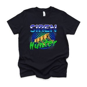 Kids Siren Hunter TShirt Tornado Chaser Emergency Weather Youth Short Sleeve T-Shirt