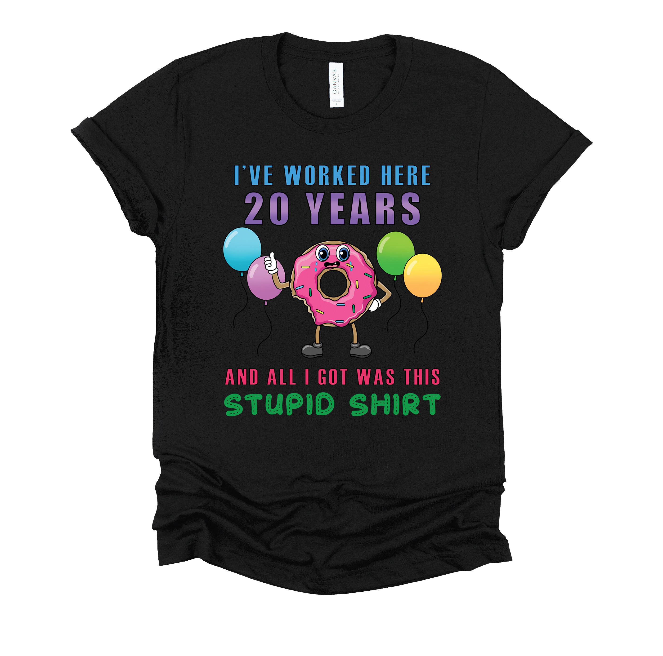 20 Year Work Anniversary Shirt | Funny Coworker Gift | 20th Job
