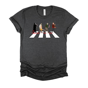 Horror Movie Main Characters T Shirt Freddie Kreuger Jason - Unisex T-Shirt XS-4X