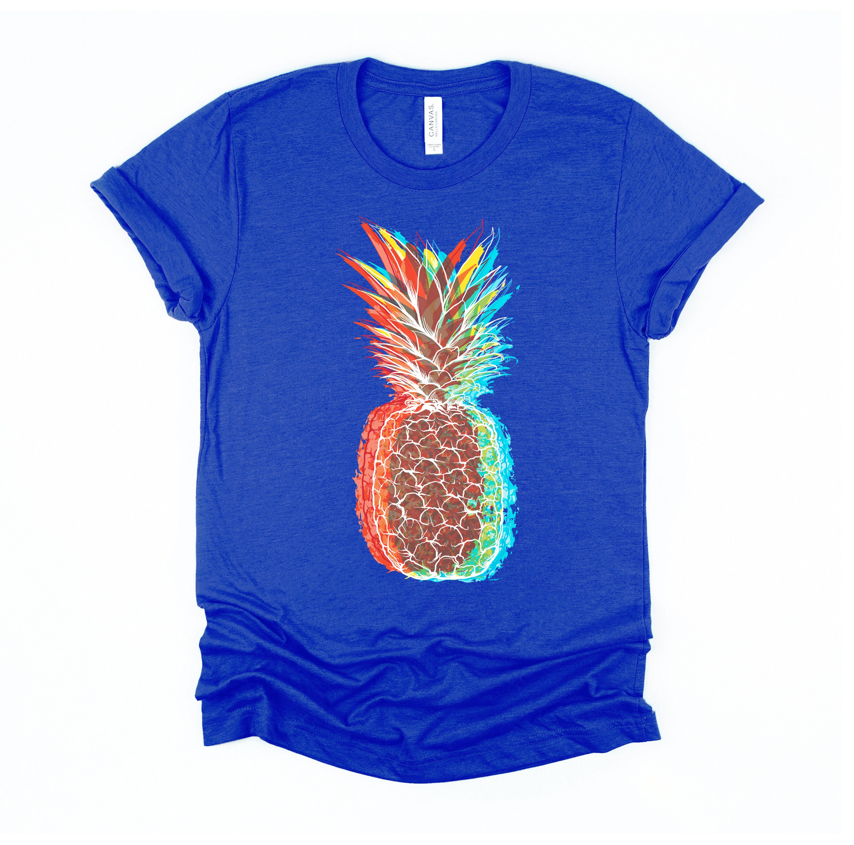 Pineapple Shirt / Summer Fruit Tshirt / Foodie T Shirt / Fruit